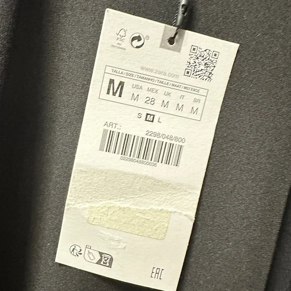 Zara Black Maxi Formal Dress with Silver Embellished Accent - Picture 5 of 5